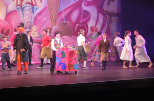 The Middle School also previewed the "Candyman" song from "Willy Wonka," the musical it will perform later this month.