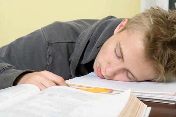 Not getting enough sleep may be a problem for students in Benjamins Middle School.