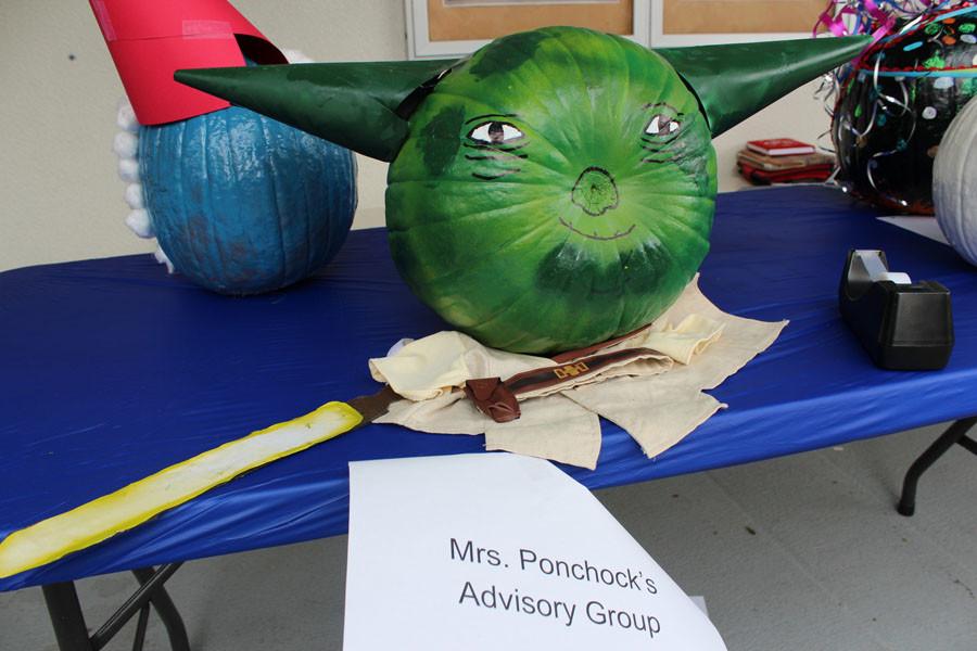 Mrs.+Ponchocks+advisees+created+this+amazing+Yoda+which+tied+for+first+place+in+the+sixth-grade+competition.
