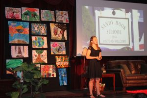 In her talk, seventh grader Olivia Cornett talks about how theater helped heal her hometown of Newtown, Connecticut after the Sandy Hook Elementary tragedy.