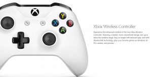This photo explains the added benefits of the new Xbox One S controllers.