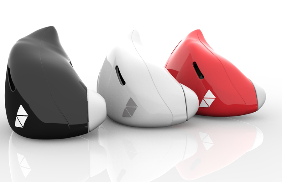 The Pilot earpiece will be initially sold in black, white, or red.