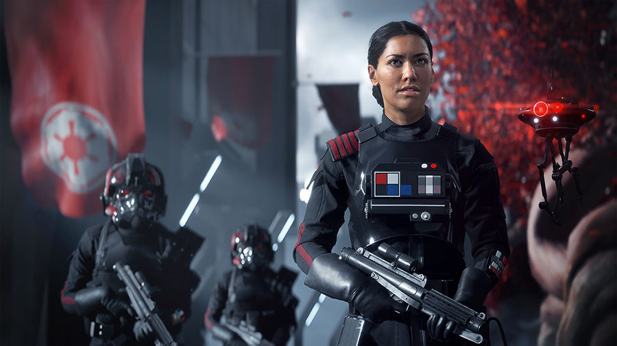 The new Star Wars Battlefront II allows  users to play as Iden, an elite Imperial soldier, in its single-player story mode.