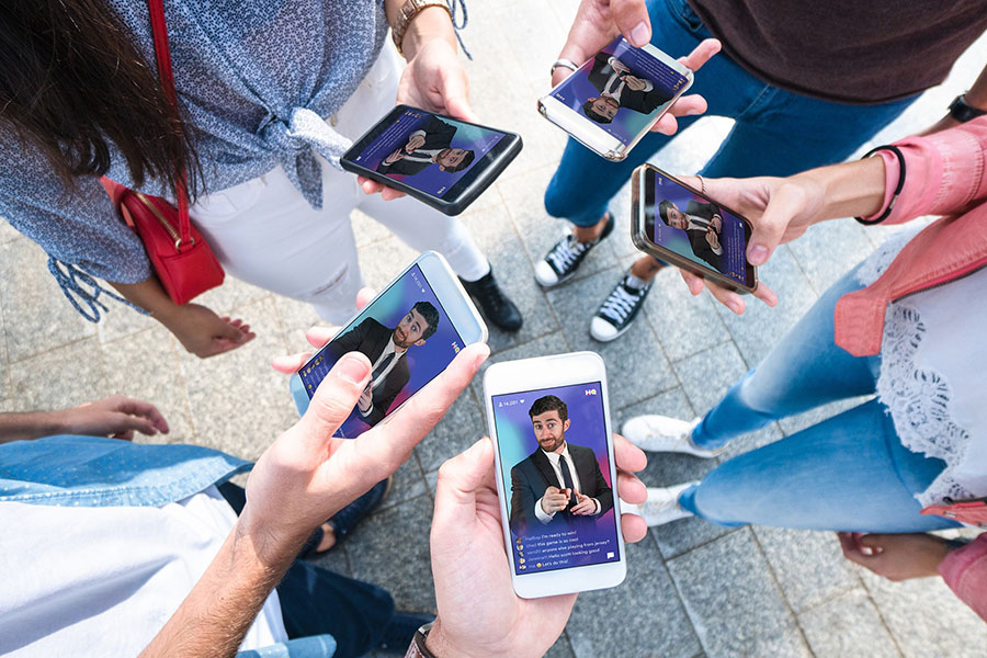 People across the country, including students here at TBS, are all about the new HQ Trivia game.