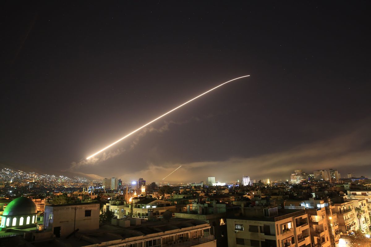 After the alleged chemical attack by the Assad regime, the US bombed Syria's chemical facilities on Friday, April 13, 2018.