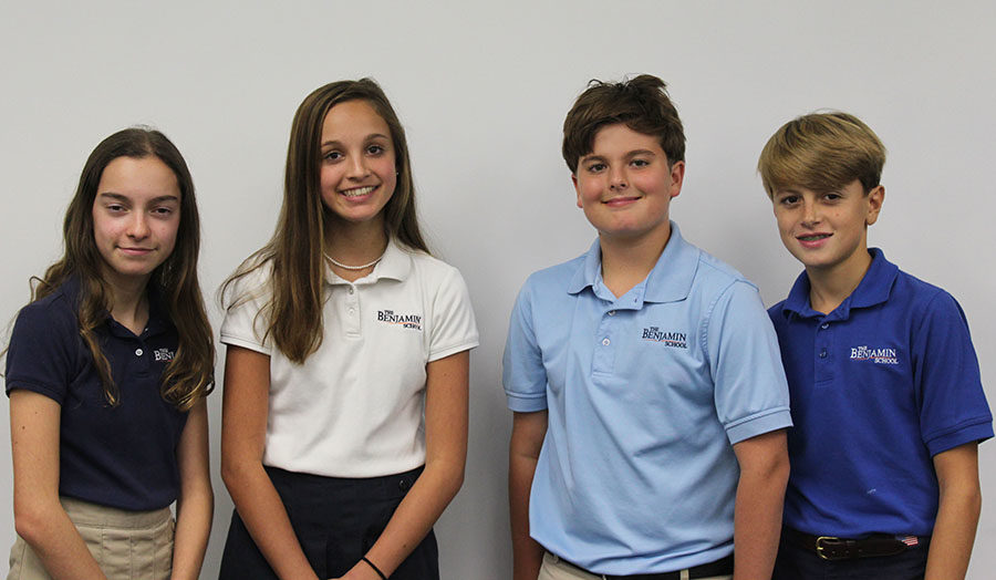 This years Student Council Officers are Emerson Ferry (secretary), Maggie Smith (president), Chester Coles (treasurer), and JP Walsh (vice president).