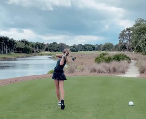 Golfer Gabriella Degasperis Breaks the School Record