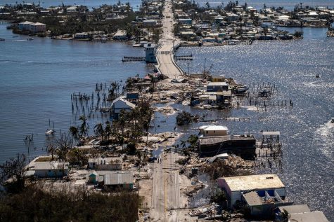 Hurricane Ian left a major impact on Fort Myers, Florida.