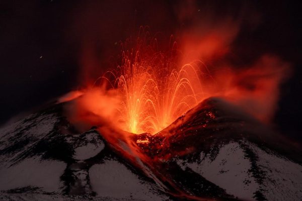 Mount Etna Strikes Again
