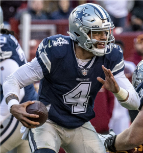 Cowboy’s quarterback Dak Prescott is looking to lead his team to the Super Bowl

